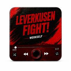 Leverkusen sound magnet on white background