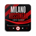 Milano Rossonera Football Sound Magnet – product on white background