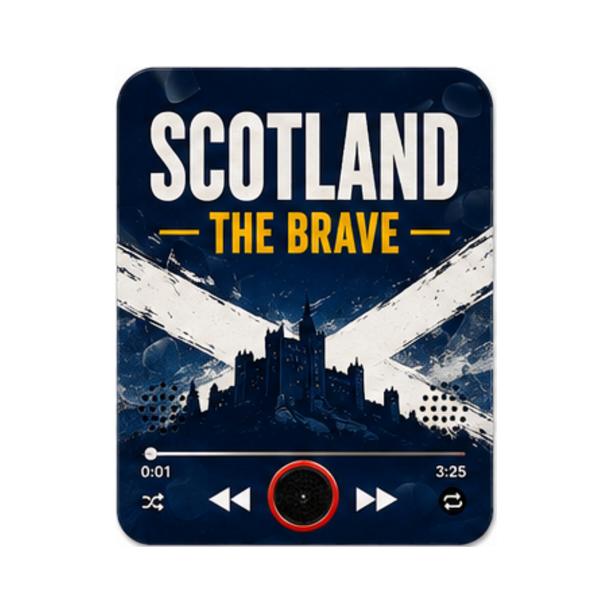 Scotland football sound magnet