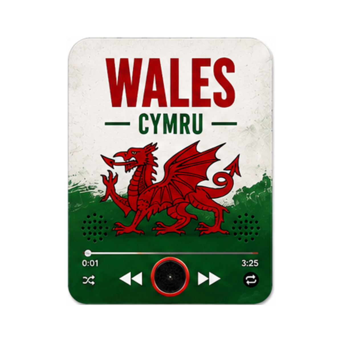 Wales football sound magnet